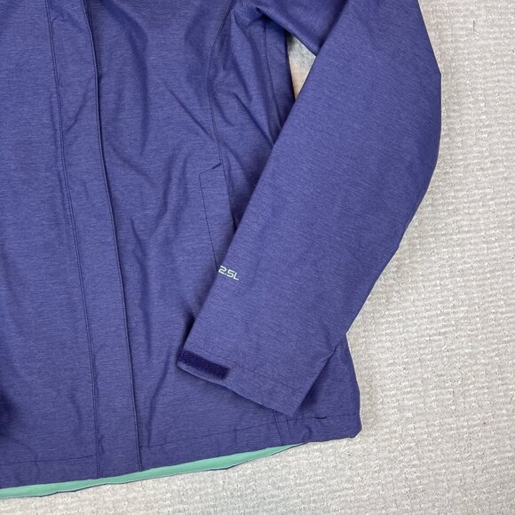 The North Face Jacket Womens Hyvent 2.5L Rain Jacket Zip Coat Purple XS - Picture 5 of 16